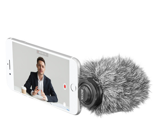 BY-DM100 Micrófono Estéreo Digital para teléfonos Android con